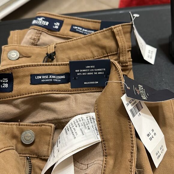 💚 A11 -A12 NWT Hollister advanced stretch low rise jean legging. - Picture 7 of 7